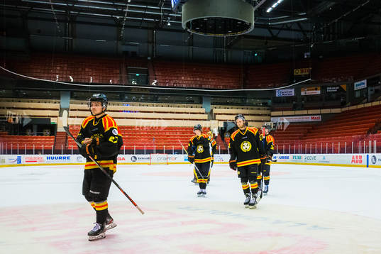 Brynäs Sebastian Sundlöv med lagkamrater