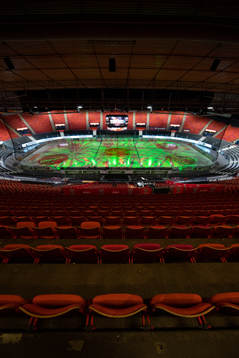 Scandinavium interiört innan ishockeymatchen i SHL mellan