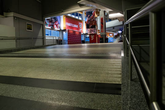 Scandinavium interiört innan ishockeymatchen i SHL mellan