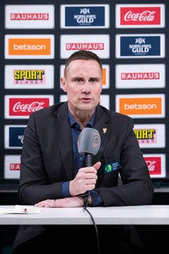 Frölundas tränare Roger Rönnberg