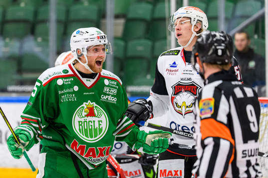 Rögles Simon Ryfors jublar