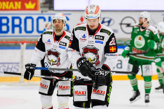 Malmö Redhawks Lars Bryggman deppar