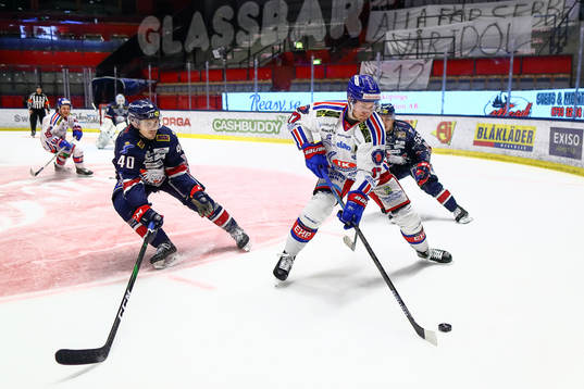 Linköpings Adam Helewka och Oskarshamns Jonas Engström