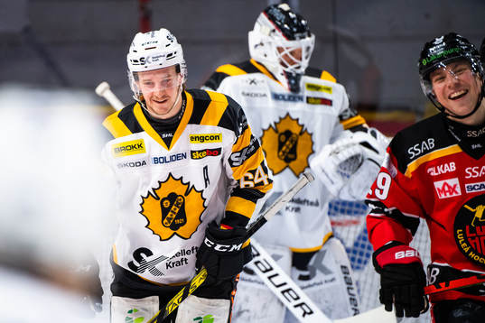 Skellefteås Jonathan Pudas och Luleås Erik Gustafsson