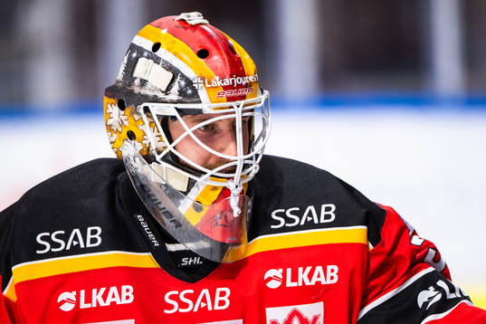 Luleås målvakt Joel Lassinantti