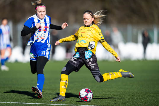 Elfsborgs Mathilda Ståhlbom Karlsson och Rävlandas