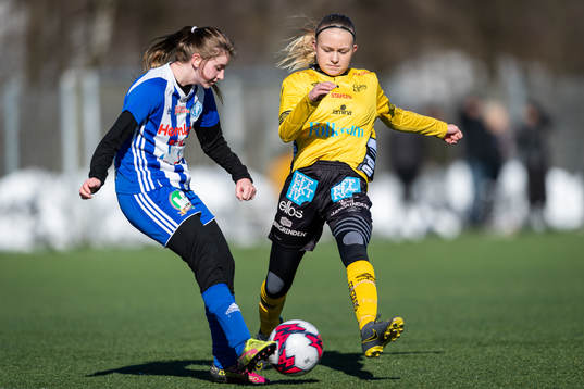 Elfsborgs Mathilda Ståhlbom Karlsson och Rävlandas Sanna