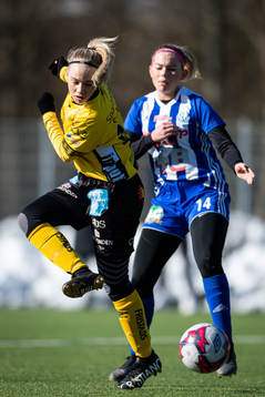Elfsborgs Evelina Brink och Rävlandas Emelie Filhage
