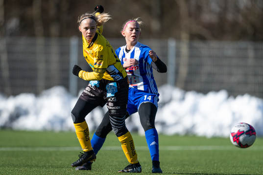 Elfsborgs Mathilda Ståhlbom Karlsson och Rävlandas Emelie