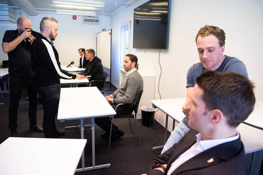 Frölundas klubbdirektör Christian Lechtaler, tränare
