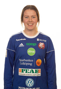 Lidköpings målvakt Sara Fröjd