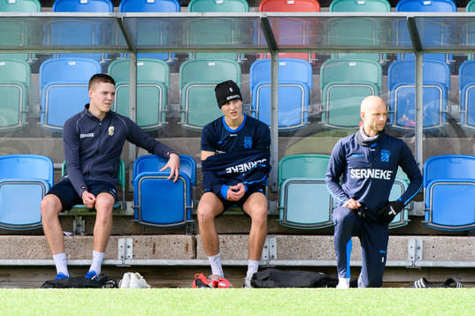 Emil Holm, Rasmus Wikström och Robin Söder