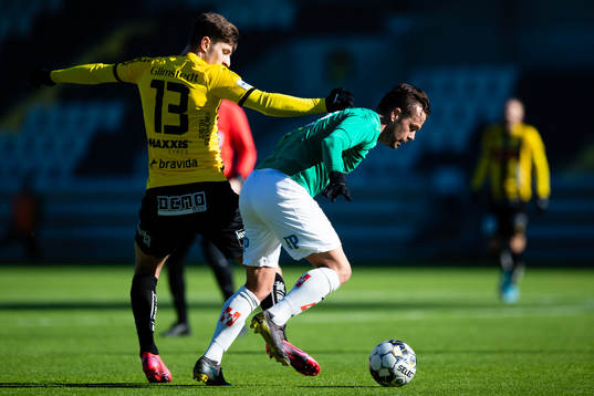 Häckens Adnan Maric och Jönköpings Södras Fredric