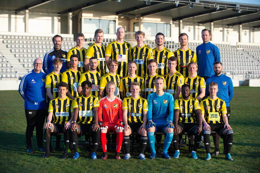IFK Hässleholms A-trupp 2020, lagbild i Hässleholm