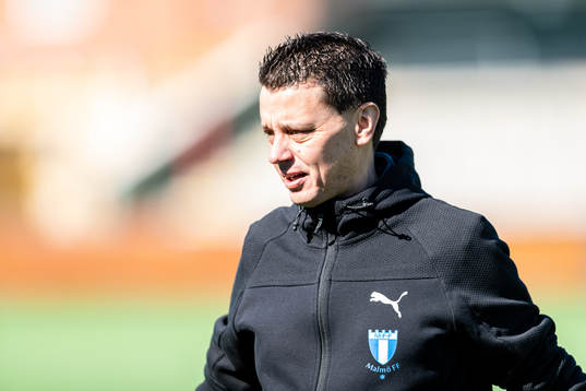 Malmö FFs tränare Fredrik Jahnfors