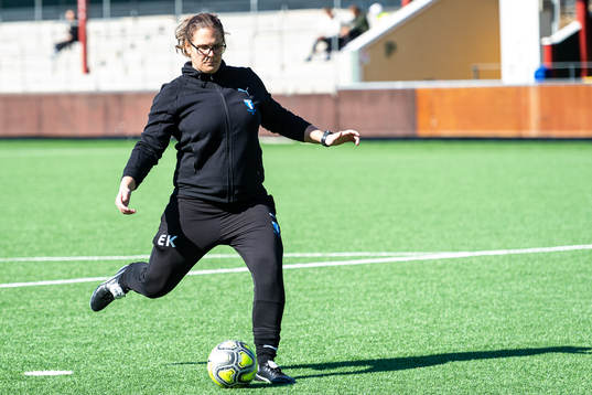 Malmö FFs målvaktstränare Emelie Karström