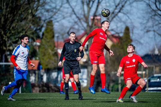 Nikes Sebastian Ascencio Dahl och Ossian Andersson mot BK