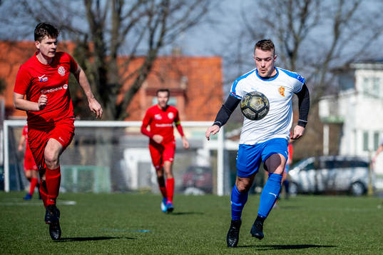 Nikes Johan Harrysson mot BK Flaggs Johan Hellström