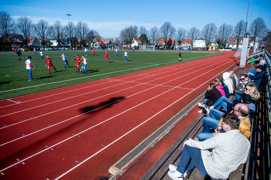under träningsmatchen i fotboll mellan Nike och BK Flagg