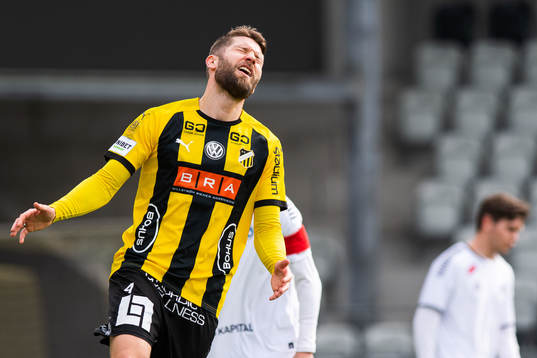 Häckens Joona Toivio reagerar