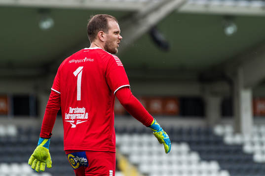 Utsiktens målvakt Axel Wibrån