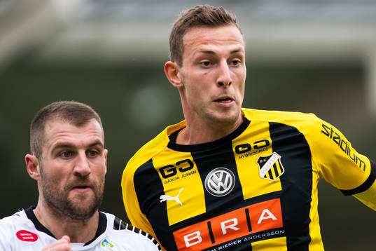 Utsiktens Erik Hedenquist och Häckens Gustaf Nilsson