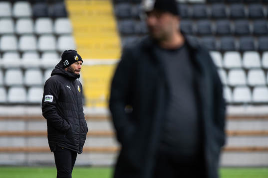 Häckens tränare Andreas Alm