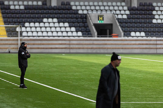 Häckens tränare Andreas Alm