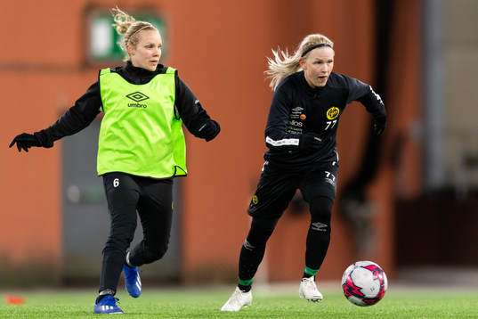 Sara Jardving och Linda Westberg Carlsson