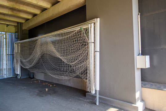 A goal is set aside at Olympia as the coronavirus,