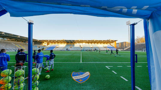 IFK Norrköping’s youth team P16 prepares for a training