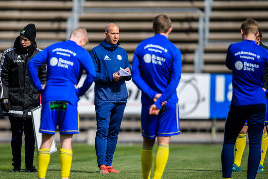 Eskilsminnes tränare Mattias Lindström