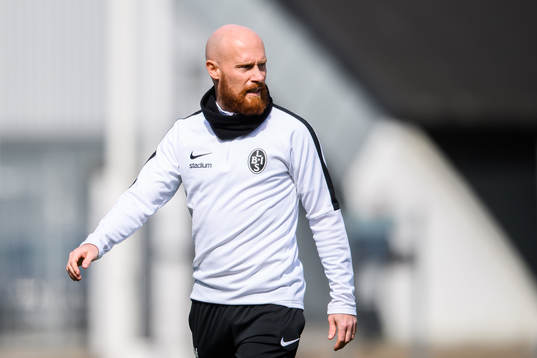 Landskronas assisterande tränare Max Mölder