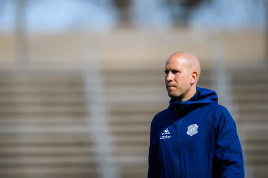 Eskilsminnes tränare Mattias Lindström