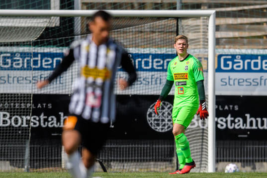 Landskronas målvakt Philip Mårtensson