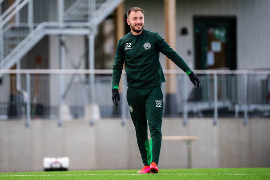 Muamer Tankovic participate in a practice with Hammarby