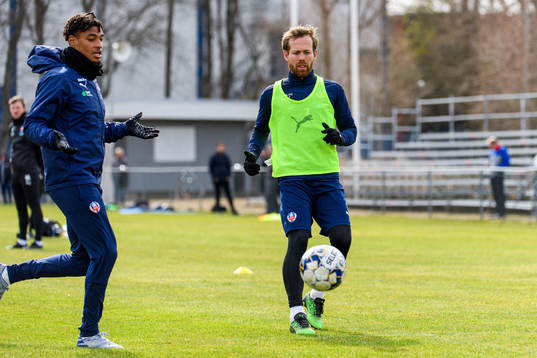 Joseph Ceesay och Anders Randrup