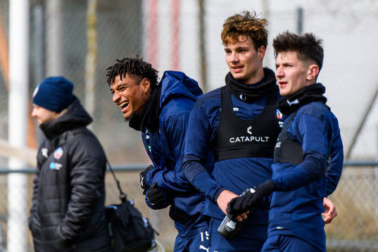Joseph Ceesay, Assad Al Hamlawi och Armin Gigovic