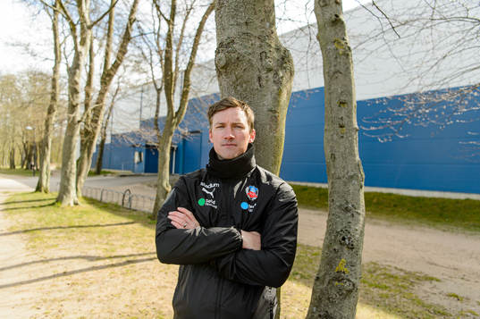 Assisterande tränare Rickard Engström