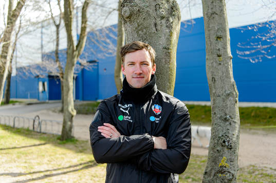 Assisterande tränare Rickard Engström