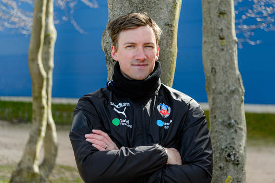 Assisterande tränare Rickard Engström