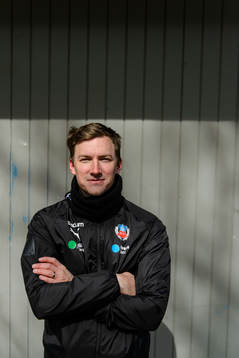 Assisterande tränare Rickard Engström