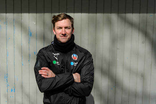Assisterande tränare Rickard Engström