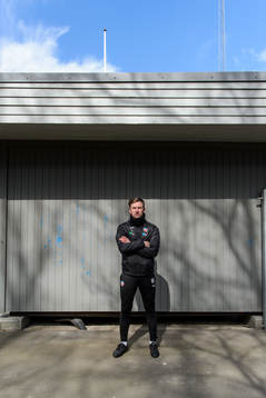 Assisterande tränare Rickard Engström