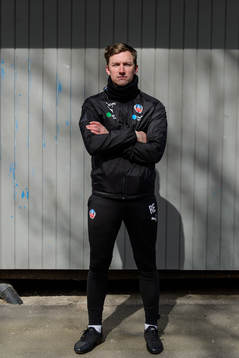 Assisterande tränare Rickard Engström