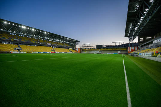 Borås arenas nya LED belysning