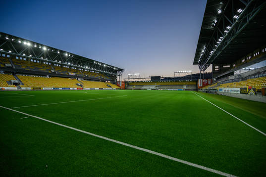 Borås arenas nya LED belysning