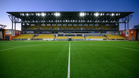 Borås arenas nya LED belysning