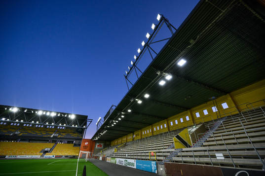 Borås arenas nya LED belysning