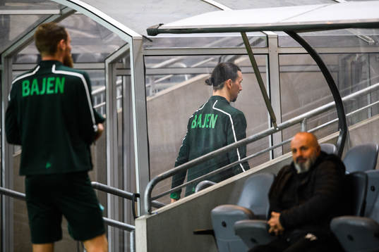 Zlatan Ibrahimovic participates in a training session with